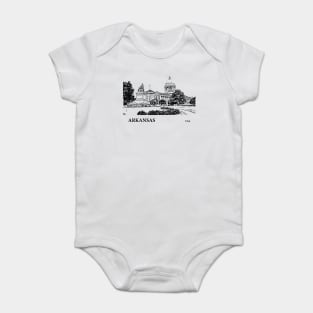 Arkansas State USA Baby Bodysuit